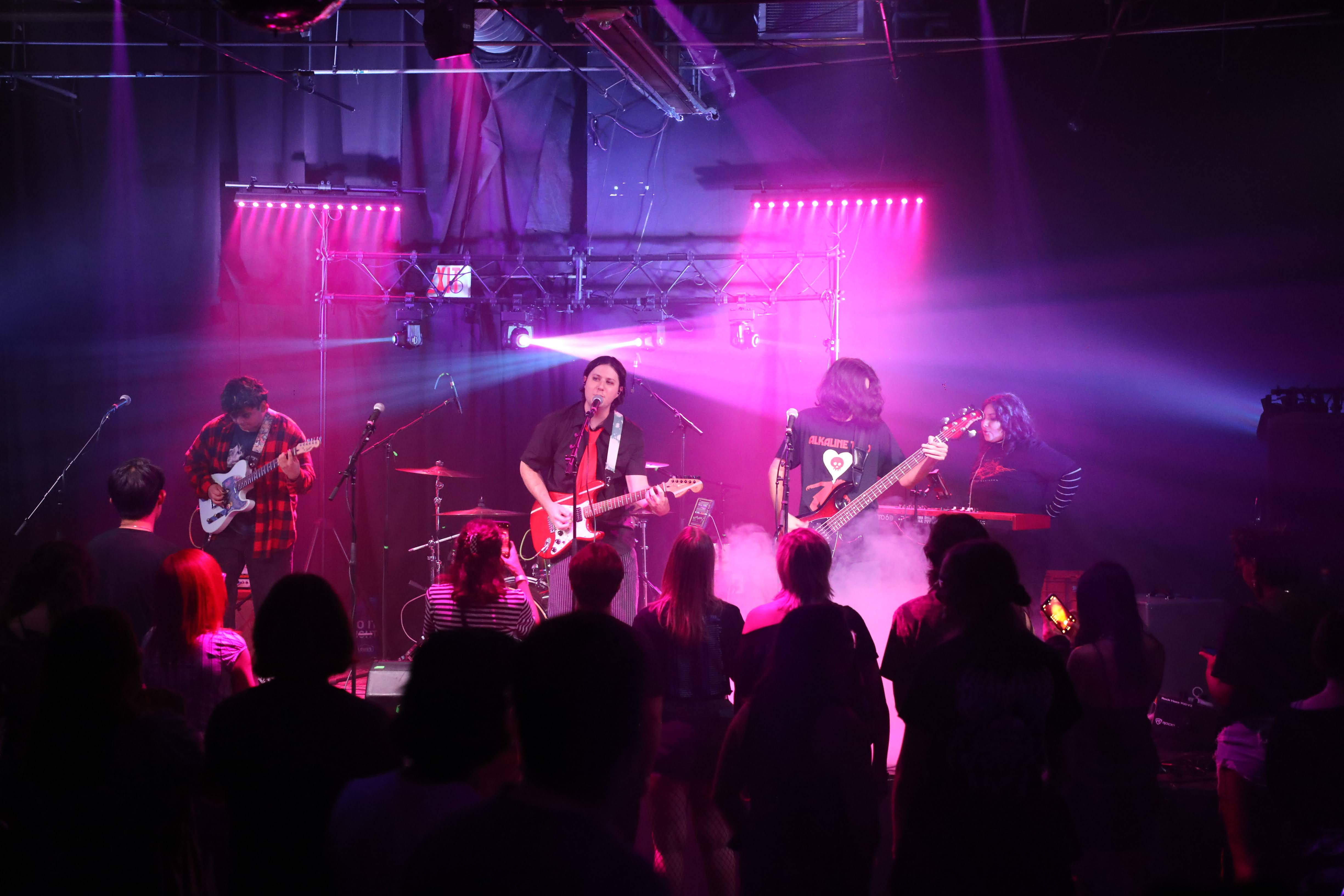 Concert venue main room at The Portal HQ